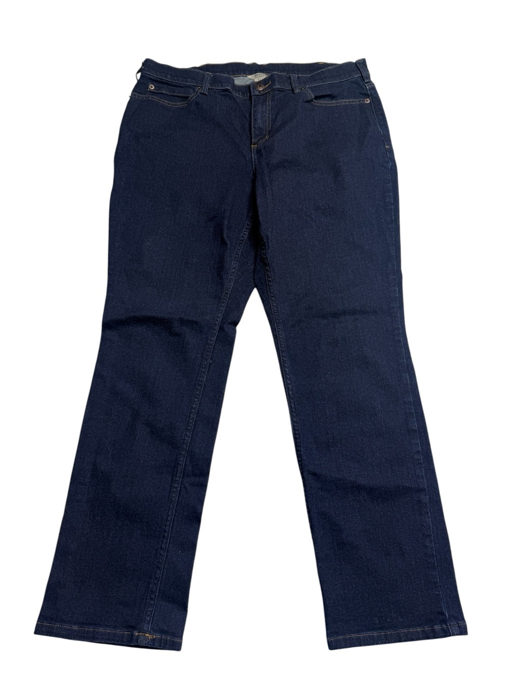 Duluth Trading Co DuluthFlex Daily Denim Slim Leg Jeans 40712A Dark Wash 16x29